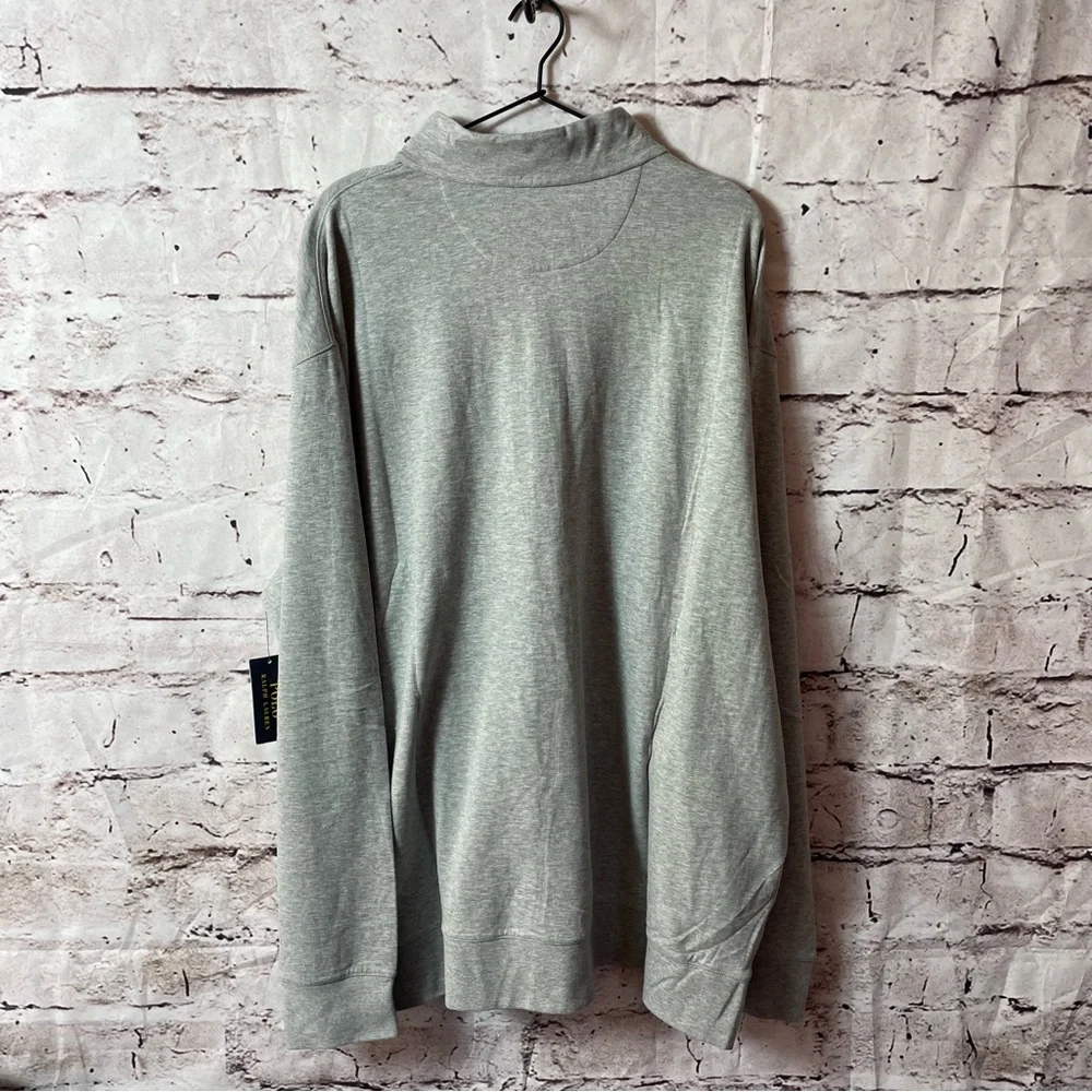 NWT Polo Ralph Lauren Men’s B&T Quarter Zip Pull Over - Size 2XB